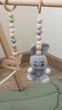 Напольный мобиль BABY GYM с игрушками, стойка Монтессори, тренажер для младенцев, Лесной - изображение 2
