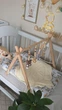 Напольный мобиль BABY GYM с игрушками, стойка Монтессори, тренажер для младенцев, Лесной - изображение 5