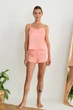 Пижама Forli Комплект шелковый с шортами Kimberly XL Розовый SH0011-95-78_XL - изображение 3