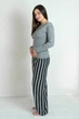 Пижама Forli Комплект трикотажный с брюками Coffee Black XXL Серый TR0018-26-69_XXL - изображение 3