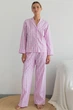 Пижама Forli Пижамный костюм из хлопка с брюками Rose Plaid M/L HL0073-32-69_M/L - изображение 2