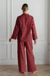 Пижама Forli Пижамный костюм из фланели с брюками Present XL/XXL Красный FL0073-88-69_XL/XXL - изображение 4