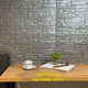 Самоклеющаяся декоративная 3D панель камень Культура серебряный 700x770x5 мм - изображение 2