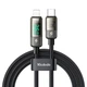 Кабель McDodo PD 36 W USB-C→Lightning 1,2 м Чёрный CA-3600 - изображение 1