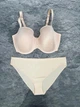 Комплект жіночої білизни THIRDLOVE 24/7 Classic T-shirt Bra - айворі - бюст 75G + трусики XL - изображение 1