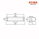 Дверной доводчик SIBA SB-1014S EN4 до 85 кг с фиксацией HOLD-OPEN, коричневый (SB-1014S Brown) - изображение 2