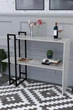 Консольный столик в стиле лофт EcoLoft Лорель DSP-1266 Дуб Кортона - изображение 3