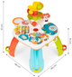 Розвиваючий столик дитячий Huanger HE0518 by Multistore EcoToys з доріжкою для кульок (5903769977680) - зображення 6