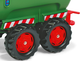 Duża przyczepa-cysterna Rolly Toys Tanker 2-osiowa 30 l Zielona (4006485122653) - obraz 4