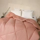 Одеяло MirSon зимнее Полуторный 140x205 см Шерстяное Супер Теплое №1737 Eco Light Coral (2200003710328) - изображение 6