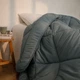 Одеяло MirSon зимнее Евро 220x240 см Шелковое Супер Теплое №9003 Eco Light Gray (2200005993521) - изображение 6