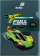 Набор папок-уголков с клапаном Kite Hot Wheels А4 Матовые Серые х 12 шт (HW25-248-1) - изображение 1