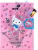 Папка-куточок з клапаном Kite Hello Kitty А4 Матова Рожева (HK25-248-4) - зображення 5