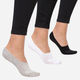 Набір жіночих слідів бавовняних Lee Cooper Invsocks 1802 Сірий/Білий/Чорний (5906598013598) - зображення 1