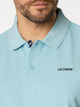 Поло довге чоловіче Lee Cooper Tomm 5026 Блакитне (5905991723899) - зображення 4