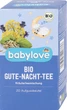 Органический детский травяной чай Babylove Bio, для легкого засыпания с 5 мес. (20пакетиков х 1,75 г), 35 г - изображение 1
