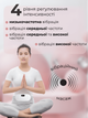 Беспроводной пояс электро грелка для живота при месячных менструальная антиколиковая GTM Heating Pad массажная подушка для облегчения критических дней боли при менструации спазмах 7 режимов работы - изображение 5