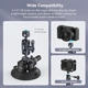 Кріплення із присоскою та магічним важелем для камери SMALLRIG 4" Black Б/В - зображення 4