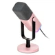 Динамический Микрофон FIFINE AM8 USB XLR Pink - изображение 3