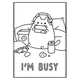 Раскраска Yes, А4, 8 страниц, Pusheen, с наклейками, (743229) - изображение 2