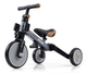 Rowerek trójkołowy Milly Mally Optimus Plus 4w1 szary 5307 (5901761128543) - obraz 4