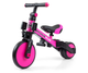 Rowerek trójkołowy Milly Mally Optimus Plus 4w1 różowy 5304 (5901761128512) - obraz 6