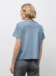 Футболка хлопковая женская Vero Moda 10294544 XS Dusty Blue (5715724093423) - изображение 2