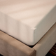 Простирадло Homla Basic Lauko ранфорс Бежеве 140 x 200 см (5904183855295) - зображення 4