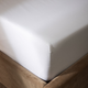 Простирадло Homla Basic Lauko ранфорс Біле 140 x 200 см (5902869985465) - зображення 2