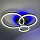 Светильник потолочный светодиодный GENNY ROUND RGB 80W 4R 605x420 BLACK 220V IP20 с пультом ДУ - изображение 3