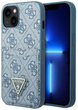 Etui plecki Guess Triangle Logo Cardslot do Apple iPhone 13/13 Pro Blue (3666339047788) - obraz 2