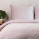 Komplet pościeli Homla Basic Agnes Poszewka na pościel 220 x 200 cm + 2 poszewki na poduszki 70 x 80 cm satynowy żakardowy Szary (5902869952641) - obraz 3