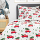 Комплект постільної білизни Homla Holly Jolly Bil Підковдра 220 x 200 см + 2 наволочки 70 x 80 см з мікрофібри в автомобілі Сірий (5904183830063) - зображення 5
