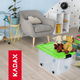 Кошик-органайзер Kadax з кришкою на колесах 40 л (5903699425848) - зображення 6