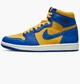 Кросівки Air Jordan Air 1 Retro High Og Blue/Yellow Fd2596-700 37.5 - зображення 1