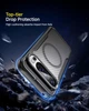 Чехол противоударный MagSafe AirBag для Google Pixel 9 Pro carbon fiber черный - изображение 9