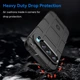 Противоударный чехол для Google Pixel 9 | 9 Pro Rugged Shield черный - изображение 5