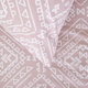 Komplet pościeli Homla Ethnic Summer Lille Poszewka na pościel 220 x 200 cm + 2 poszewki na poduszki 70 x 80 cm z mikrofibry we wzory Różowy (5904183843391) - obraz 5