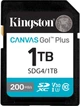 SD Kingston 1 TB SDXC Canvas Go! Plus C10 UHS-I U3 A2 (SDG4/1TB) - изображение 1