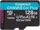 MicroSDXC Kingston 128 GB microSDXC Canvas Go! Plus UHS-I U3 V30 A2 Class 10 (SDCG4/128GBSP) - изображение 1