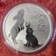 Серебряная монета Австралии Год Кролика от Perth Mint 1/2 унции 2023 - изображение 6