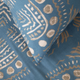 Komplet pościeli Homla Ethnic Summer Losa Poszewka na pościel 220 x 200 cm + 2 poszewki na poduszki 70 x 80 cm z mikrofibry Niebieski (5904183843094) - obraz 4