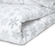 Komplet pościeli Homla Simply Scandy Lugn Poszewka na pościel 220 x 200 cm + 2 poszewki na poduszki 70 x 80 cm bawełniany w śnieżynki Biały (5902869942017) - obraz 15