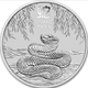 Серебряная монета Австралии Год Змеи 1/2 унции Perth Mint 2025 - изображение 1