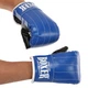 Снарядные перчатки тренировочные кожвинил Boxer 2015 Blue-Black размер L - изображение 7