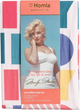 Komplet pościeli Homla Monroe Summer Poszewka na pościel 160 x 200 cm + 2 poszewki na poduszki 70 x 80 cm z mikrofibry Biały (5906496729515) - obraz 1