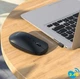 Мышь Hoco GM15 Art dual-mode business wireless mouse черная - изображение 3