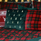 Комплект постільної білизни Homla Holly Jolly Tartan Підковдра 160 x 200 см + 2 наволочки 70 x 80 см бавовняний в клітинку Червоно-Зелений (5902869942024) - зображення 3