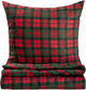 Комплект постільної білизни Homla Holly Jolly Tartan Підковдра 220 x 200 см + 2 наволочки 70 x 80 см бавовняний в клітинку Червоно-зелений (5902869942031) - зображення 1
