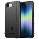 Протиударний чохол Rugged Shield для iPhone 16e чорний гумовий бампер - зображення 1